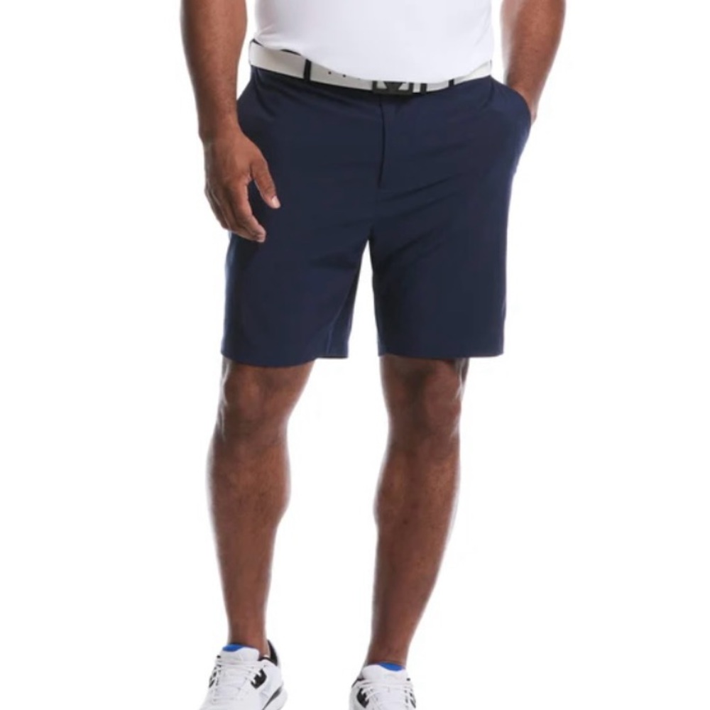 Callaway Men's Dark Blue Flat Front Shorts